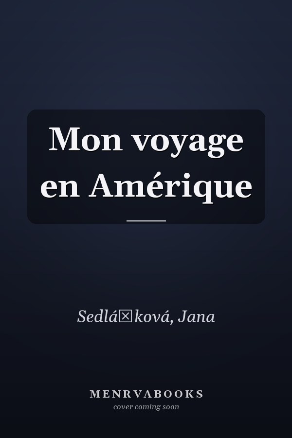 Mon voyage en Amérique