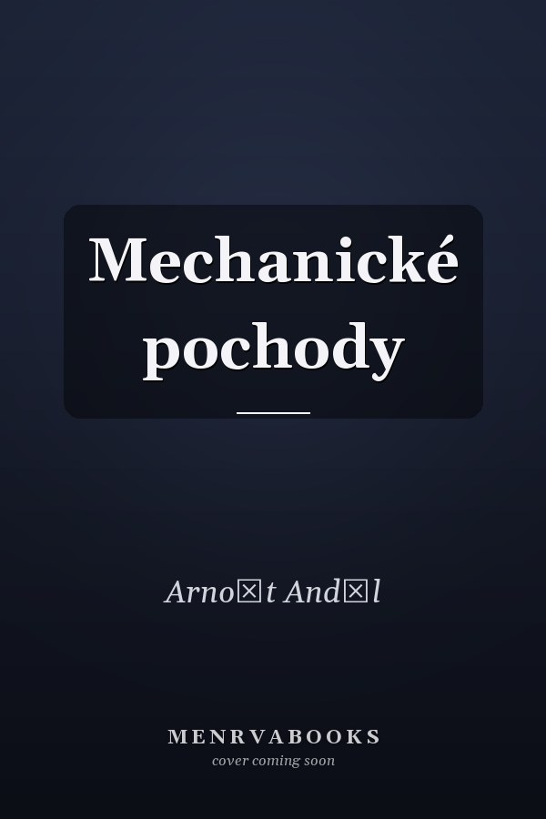 Mechanické pochody