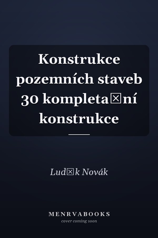 Konstrukce pozemních staveb 30 kompletační konstrukce