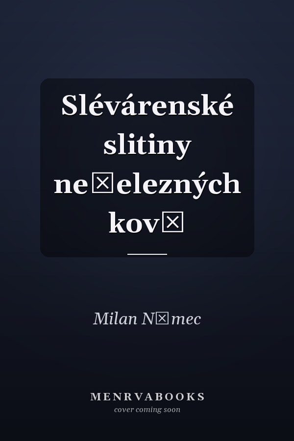 Slévárenské slitiny neželezných kovů