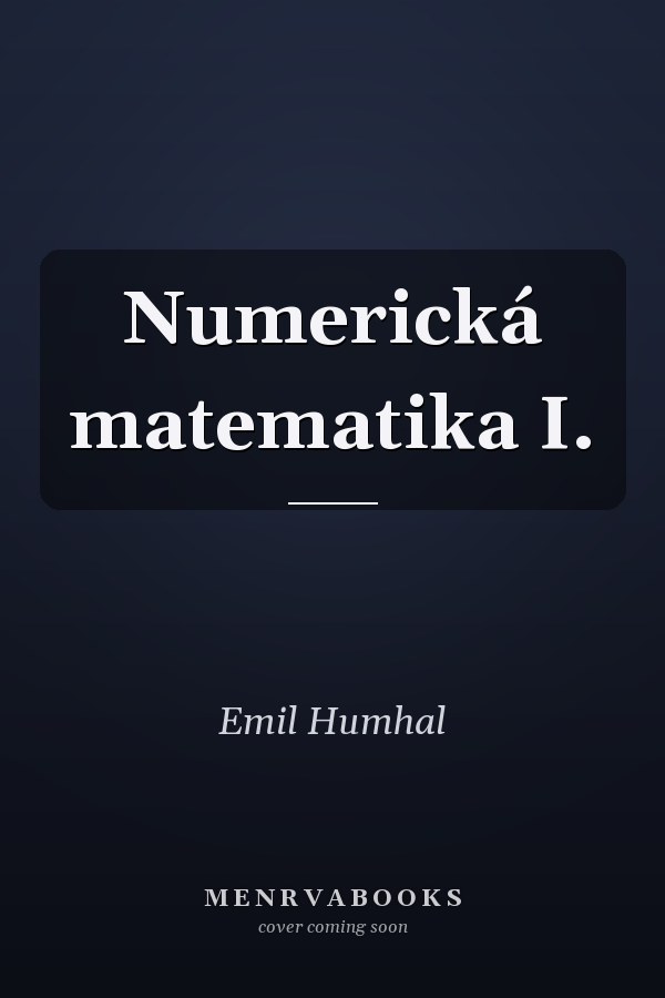 Numerická matematika I.