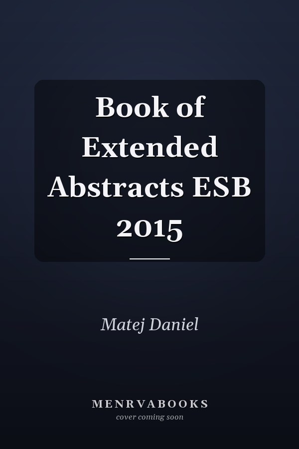 Book of Extended Abstracts ESB 2015
