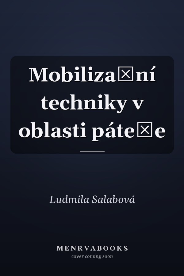 Mobilizační techniky v oblasti páteře