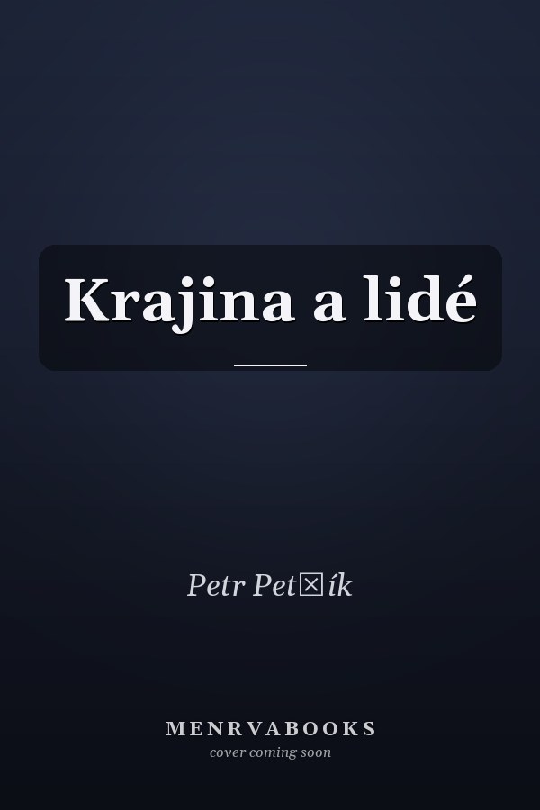 Krajina a lidé