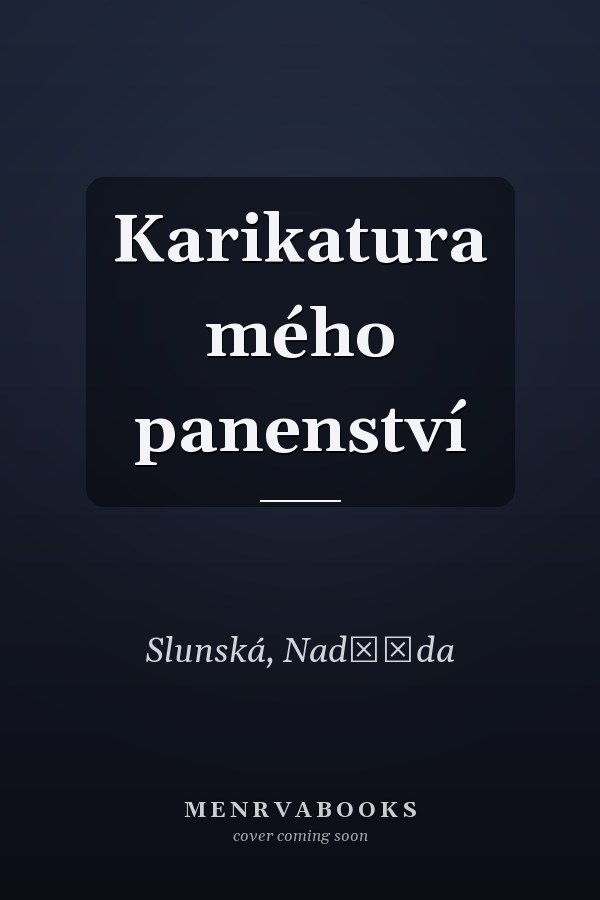 Karikatura mého panenství
