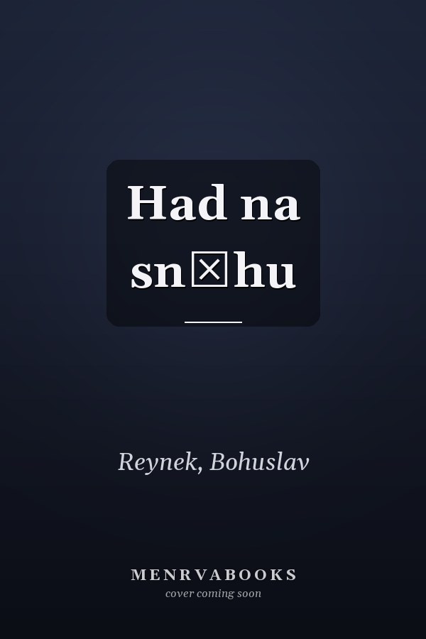 Had na sněhu