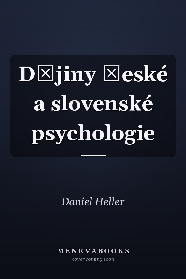 Dějiny české a slovenské psychologie