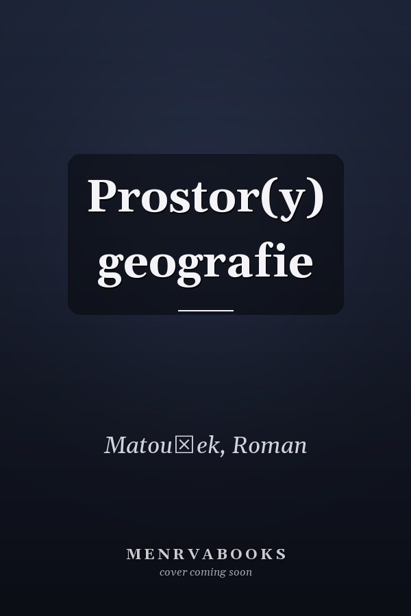Prostor(y) geografie