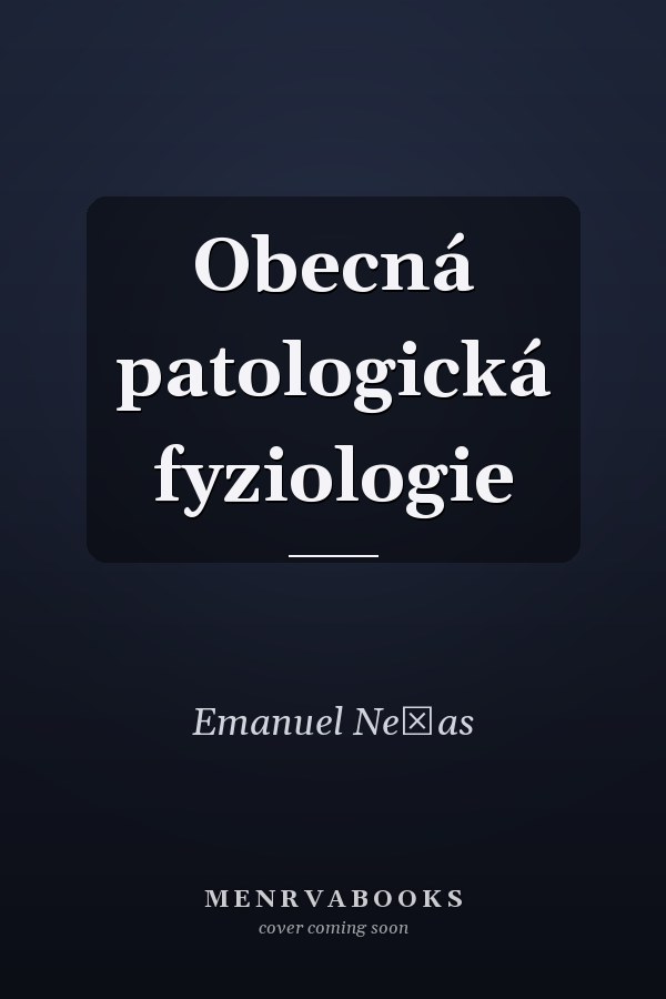 Obecná patologická fyziologie