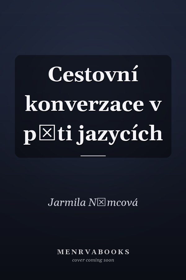 Cestovní konverzace v pěti jazycích