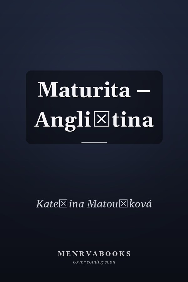 Maturita – Angličtina
