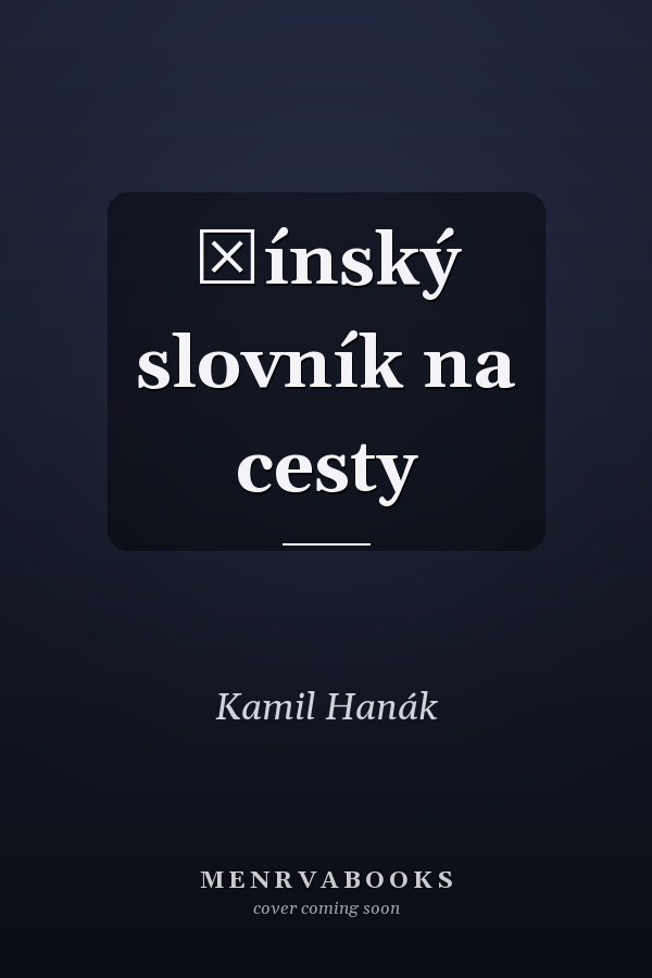 Čínský slovník na cesty