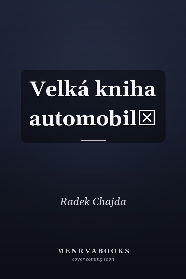 Velká kniha automobilů