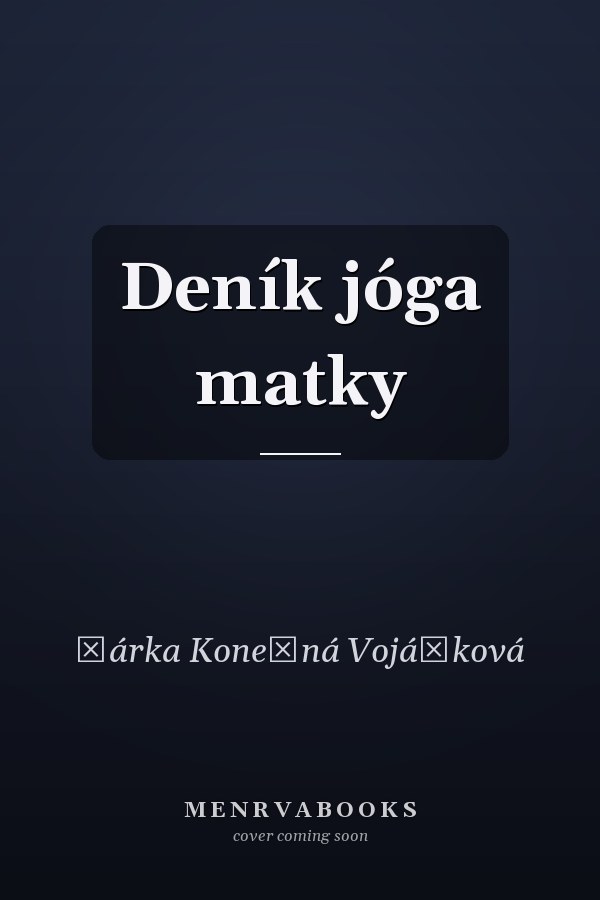 Deník jóga matky