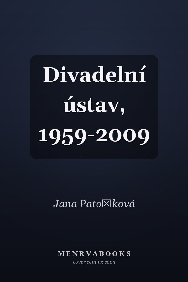 Divadelní ústav, 1959-2009