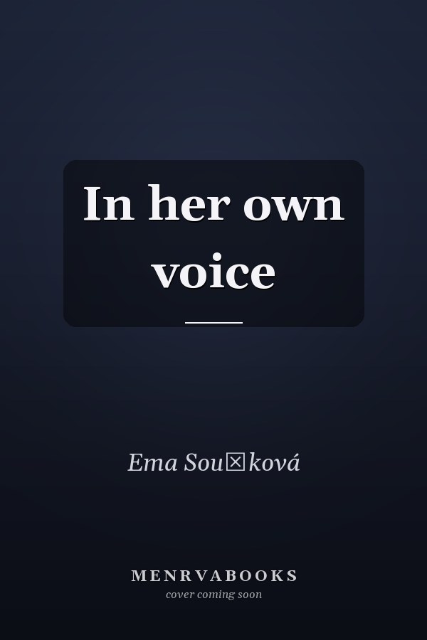 In her own voice