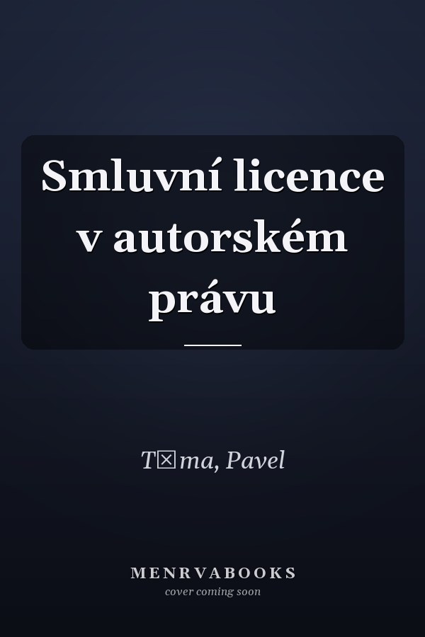 Smluvní licence v autorském právu