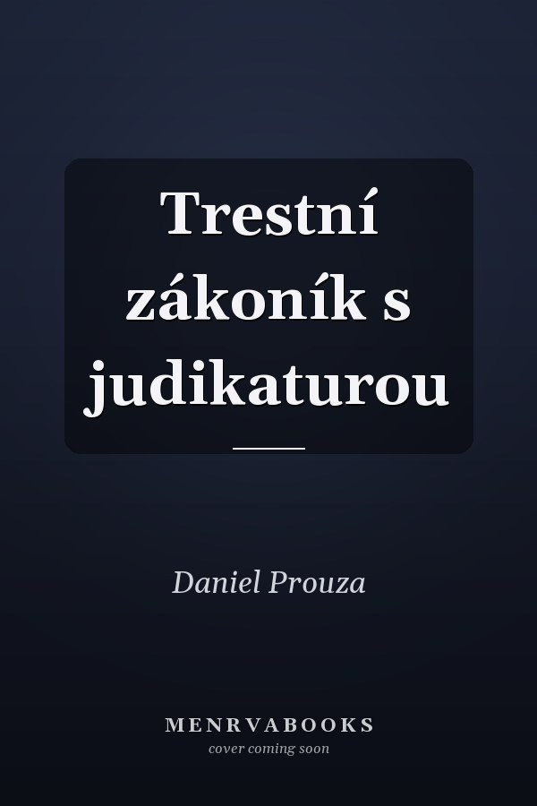 Trestní zákoník s judikaturou
