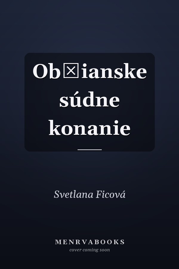 Občianske súdne konanie