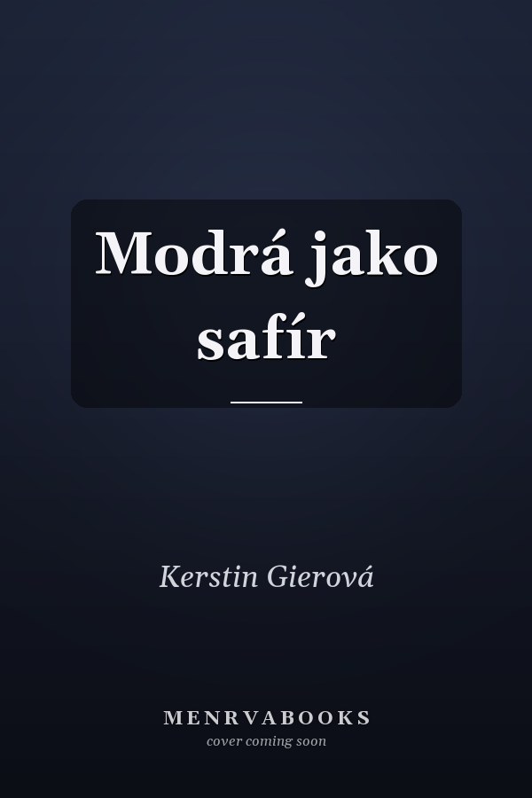 Modrá jako safír
