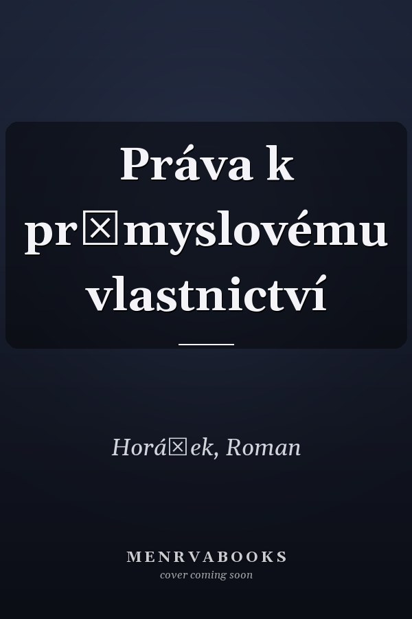 Práva k průmyslovému vlastnictví