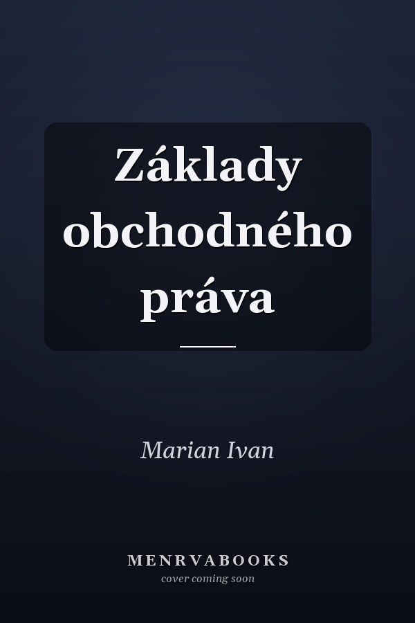 Základy obchodného práva