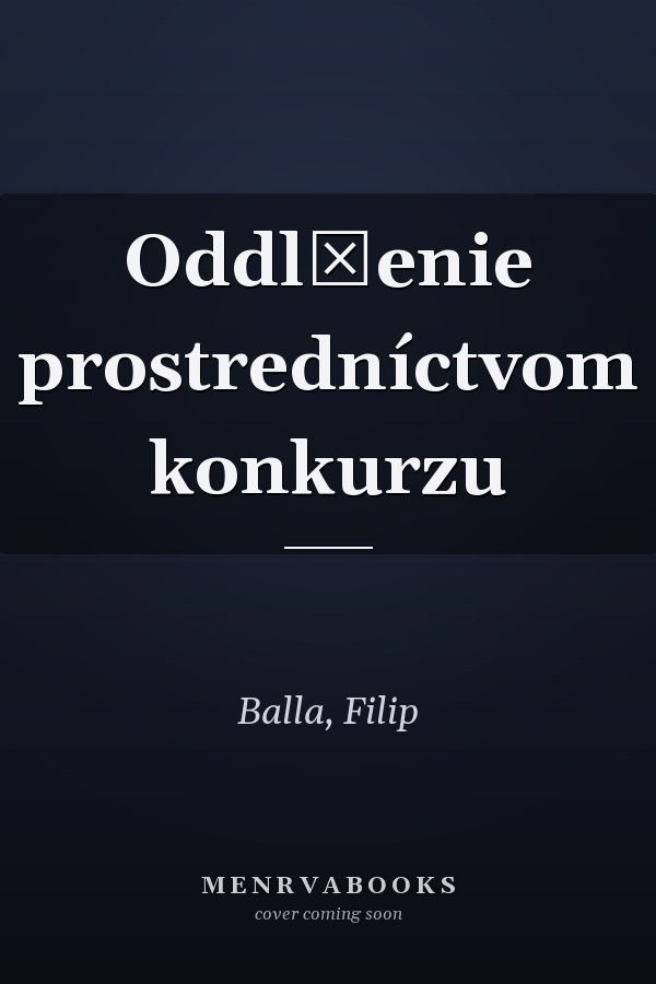 Oddlženie prostredníctvom konkurzu