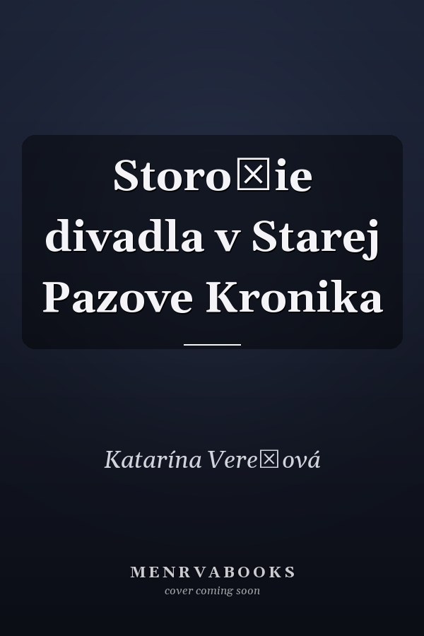 Storočie divadla v Starej Pazove Kronika
