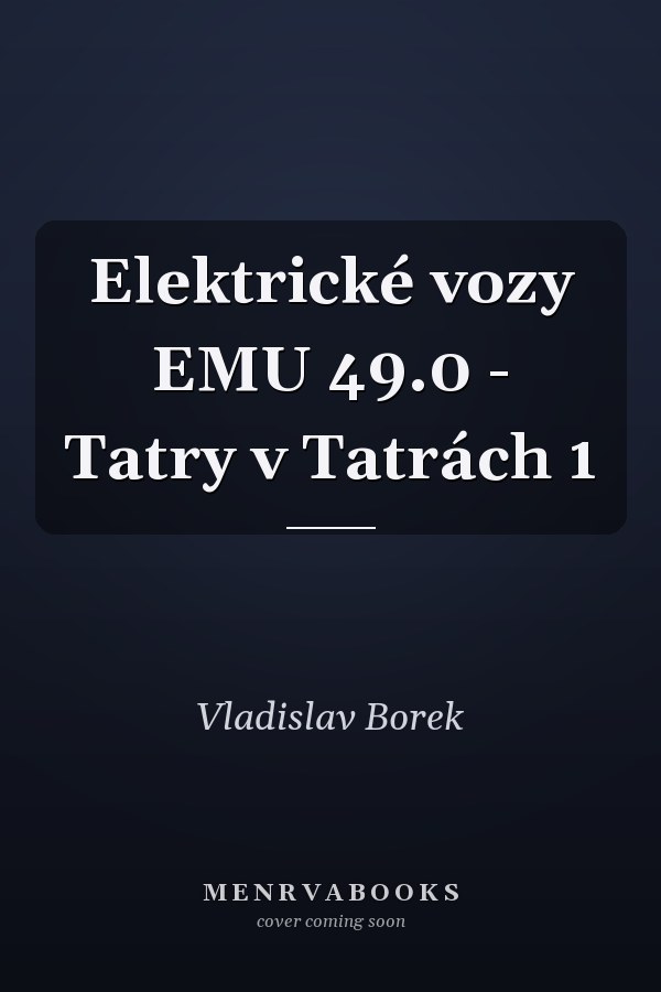 Elektrické vozy EMU 49.0 - Tatry v Tatrách 1