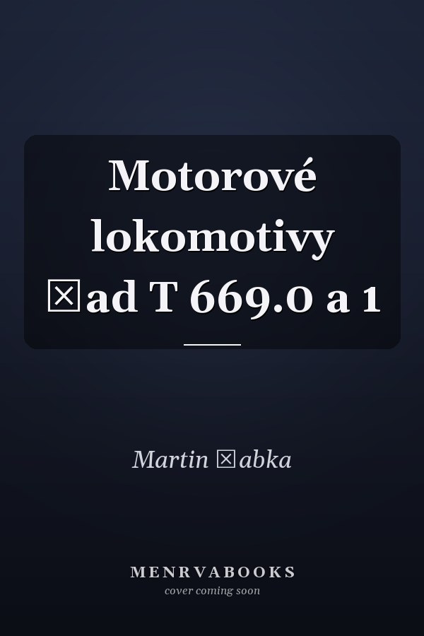 Motorové lokomotivy řad T 669.0 a 1