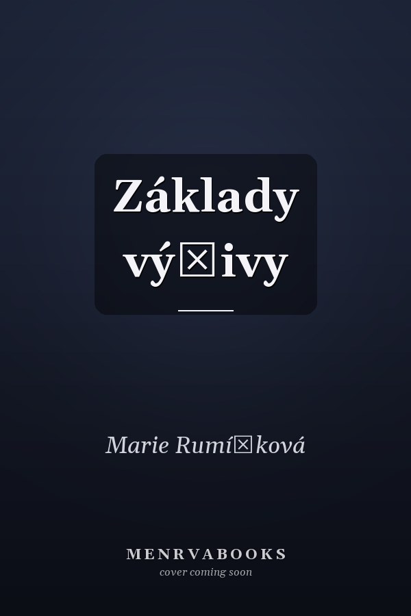 Základy výživy
