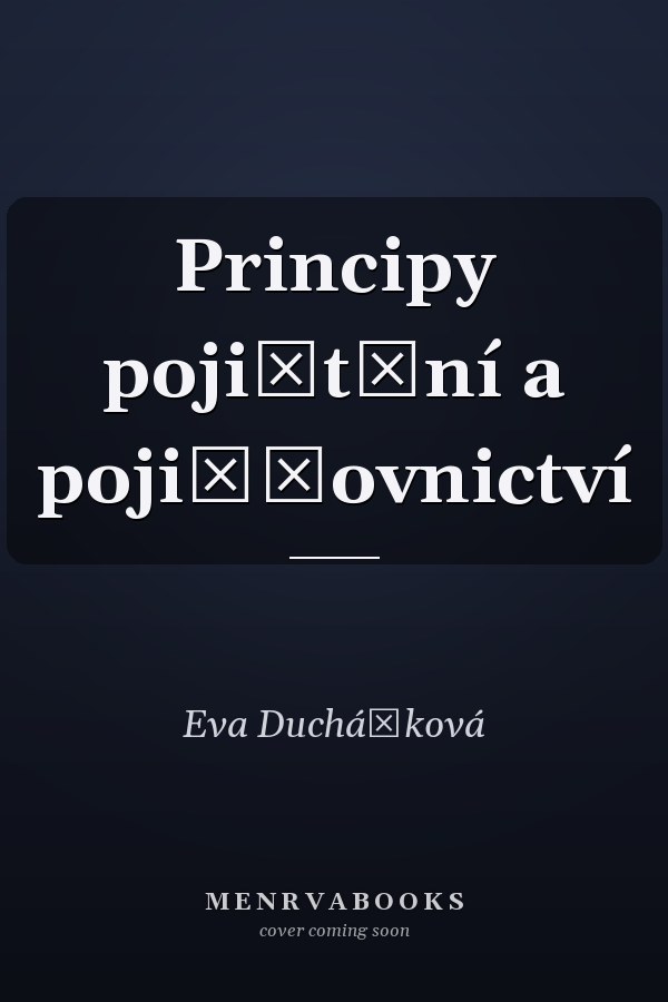 Principy pojištění a pojišťovnictví