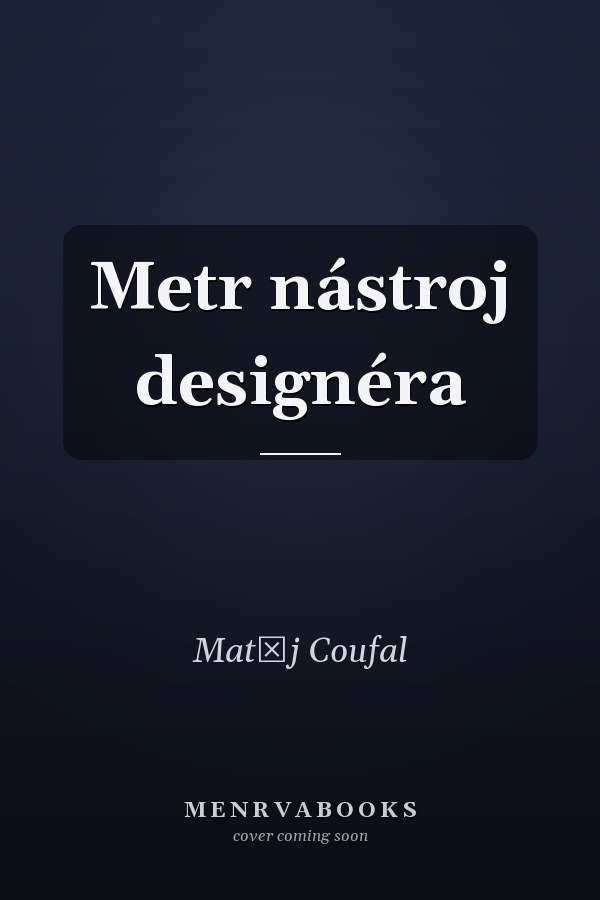 Metr nástroj designéra