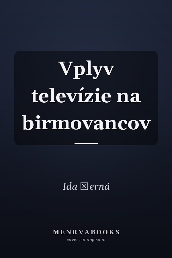 Vplyv televízie na birmovancov