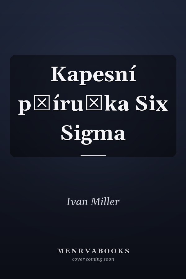 Kapesní příručka Six Sigma