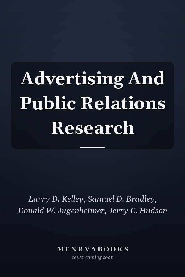 Advertising And Public Relations Research