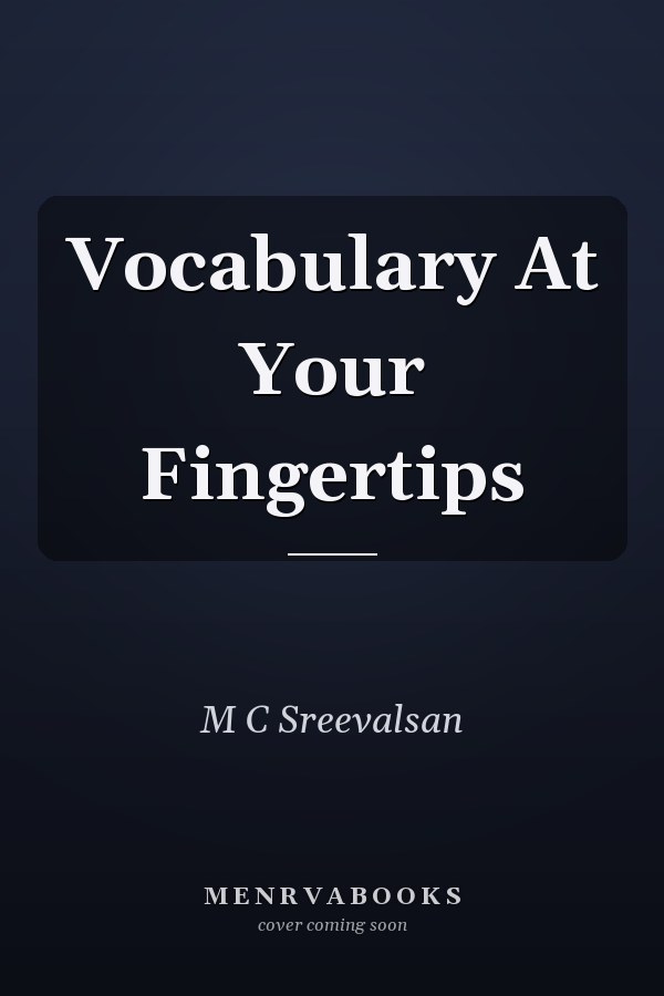 Vocabulary At Your Fingertips