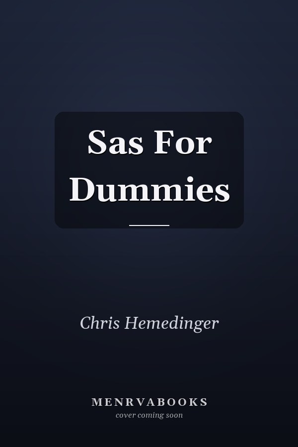 Sas For Dummies