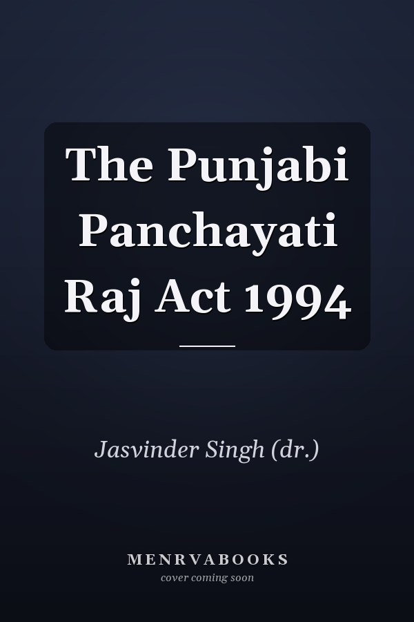 The Punjabi Panchayati Raj Act 1994