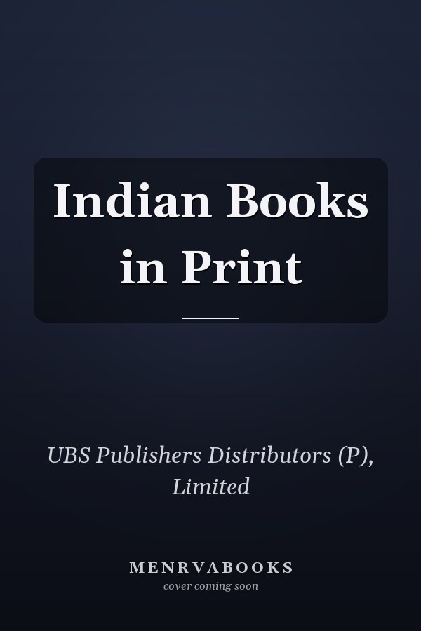 Indian Books in Print