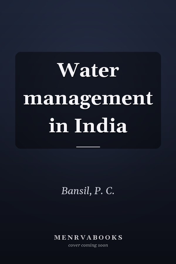 Water management in India