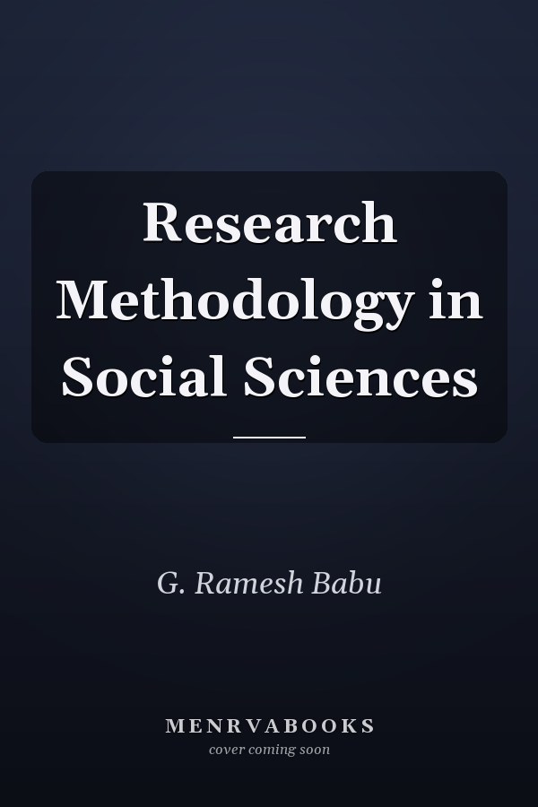 Research Methodology in Social Sciences