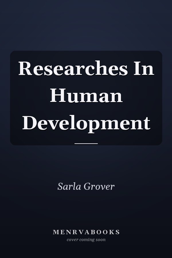 Researches In Human Development