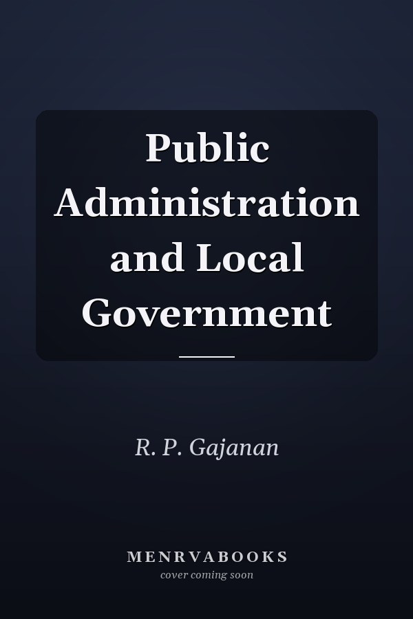 Public Administration and Local Government