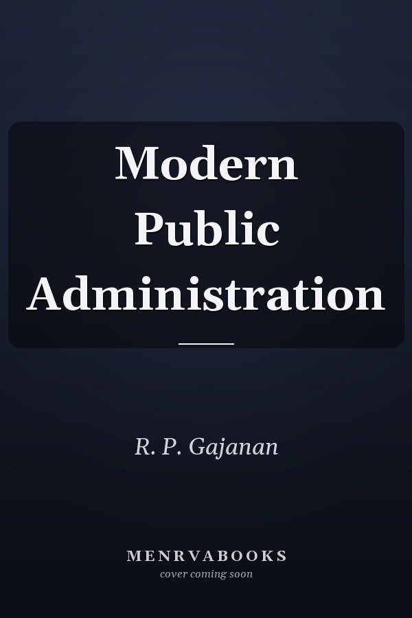 Modern Public Administration