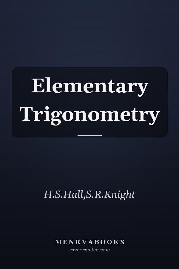 Elementary Trigonometry