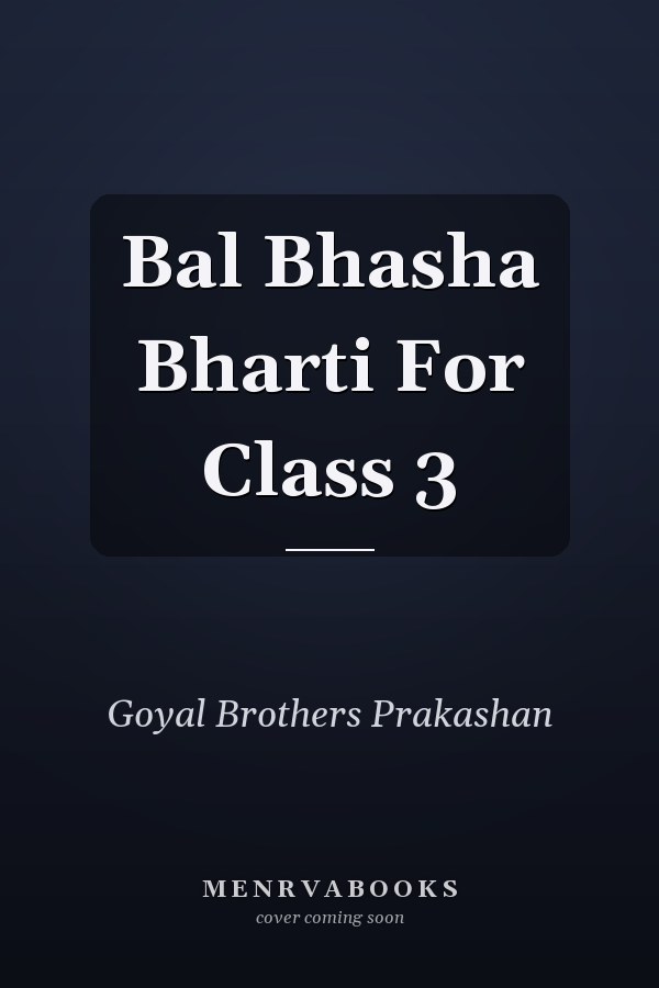 Bal Bhasha Bharti For Class 3
