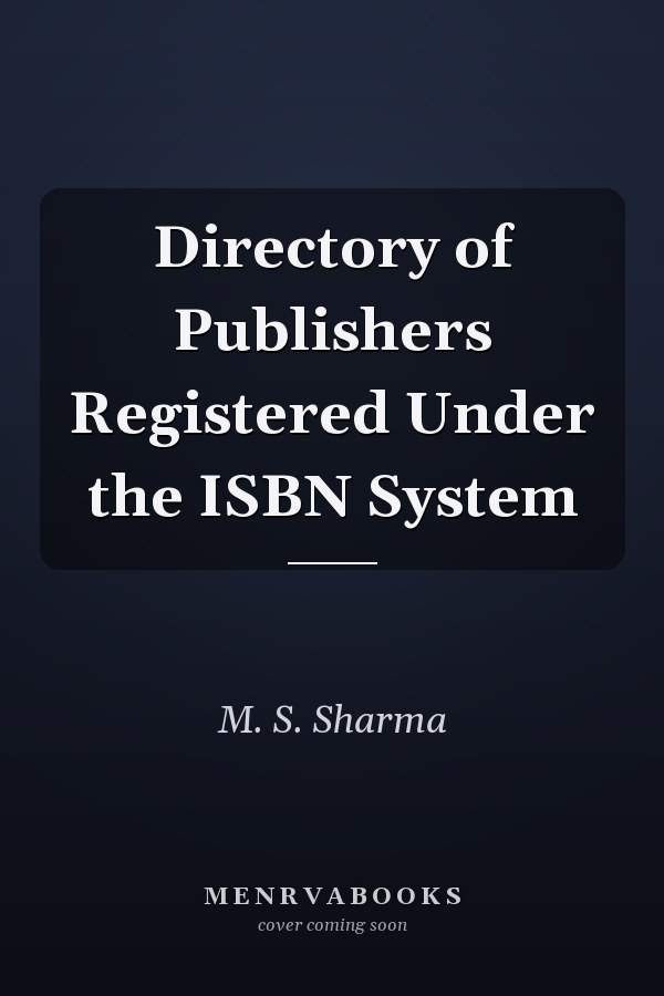 Directory of Publishers Registered Under the ISBN System