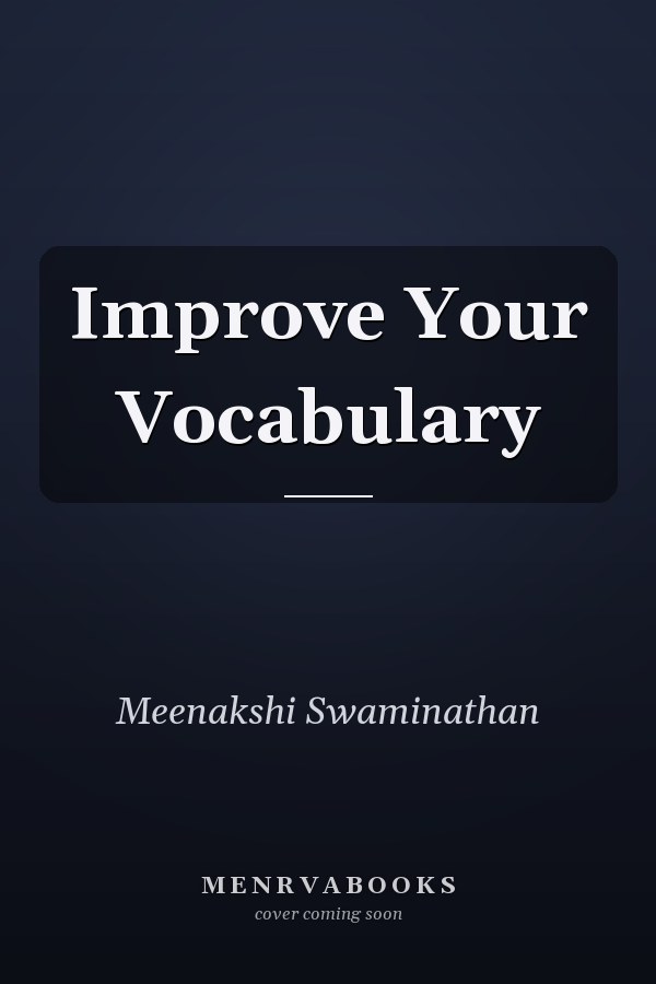 Improve Your Vocabulary