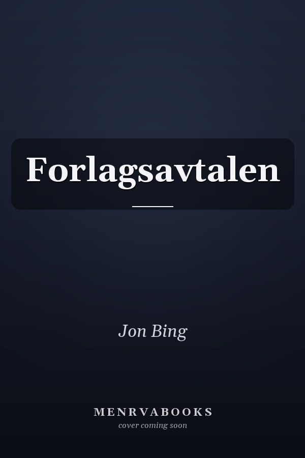 Forlagsavtalen